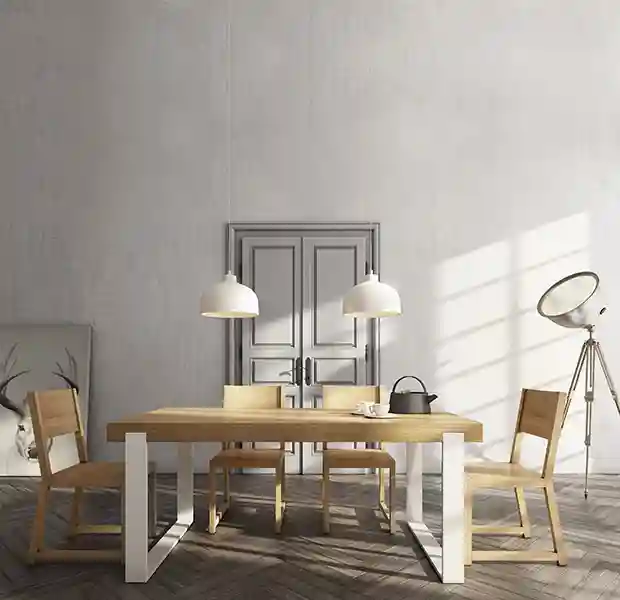 Stół drewniany do jadalni MILONI FRAME, Kolor: 04: Pure, Kategorie:stoły dębowe, stoły rozkładane, stoły do kuchni, stoły do jadalni