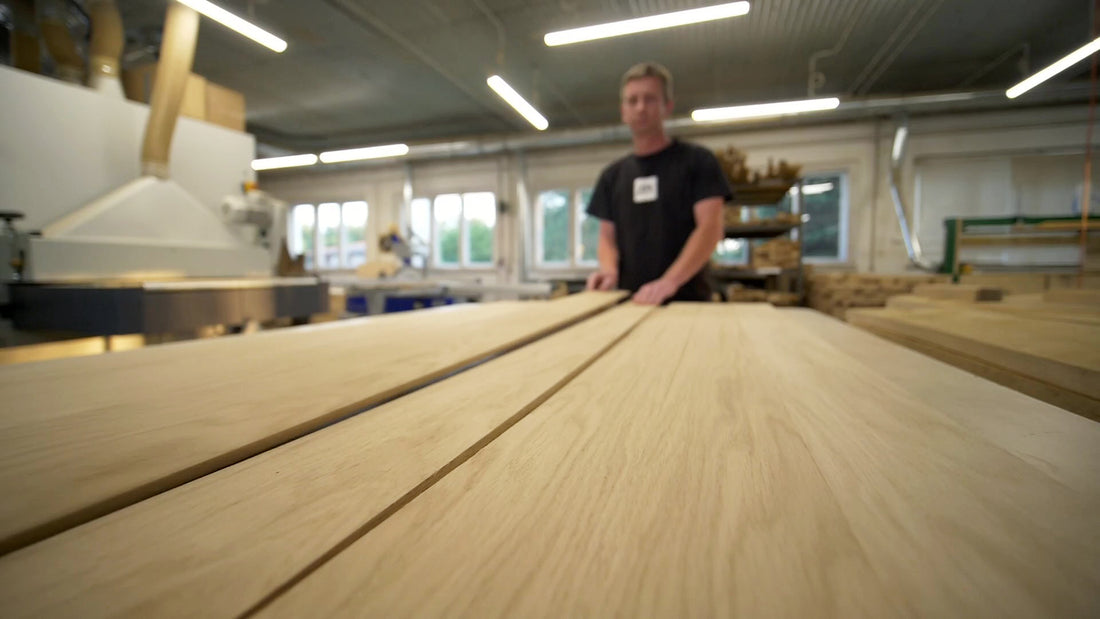 Jak powstałe stół? - klejenie