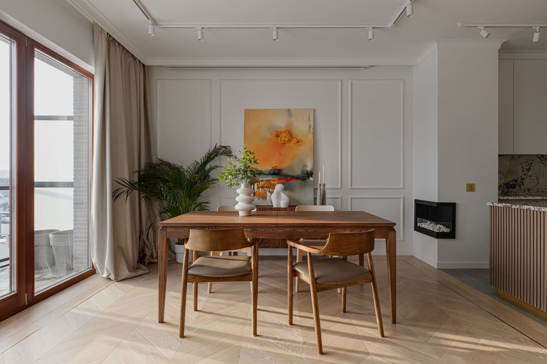 Z widokiem na dolny taras Gdańska